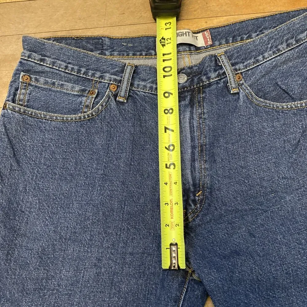Levi’s Jean Shorts 505 Straight Fit Size 34 90’s Y2K Summer Dad Shorts